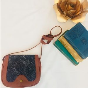 Brown/gray side purse 👜